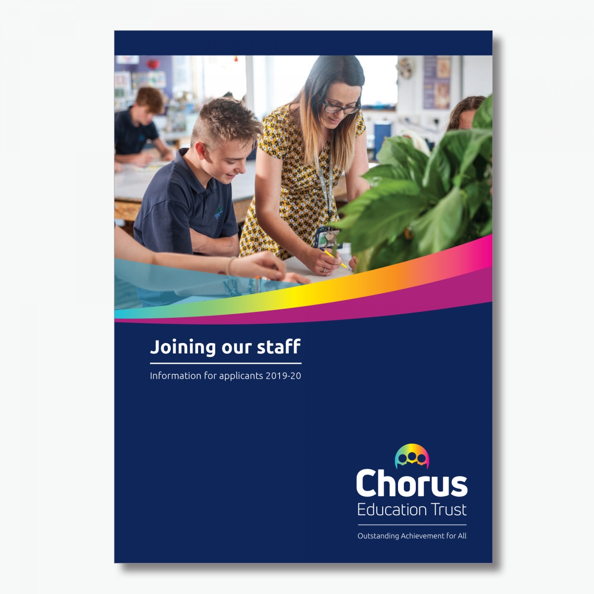 Staff Recruitment brochure cover - digital download