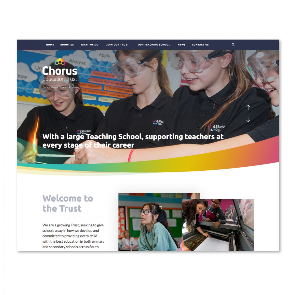 Art direction of photography and brand application to the website