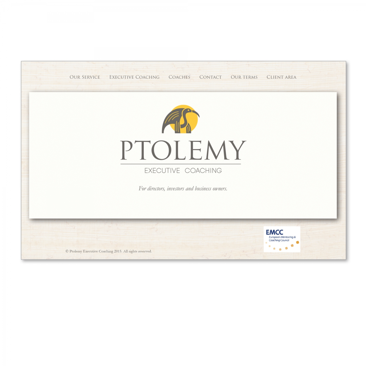 Design and build website - Home page