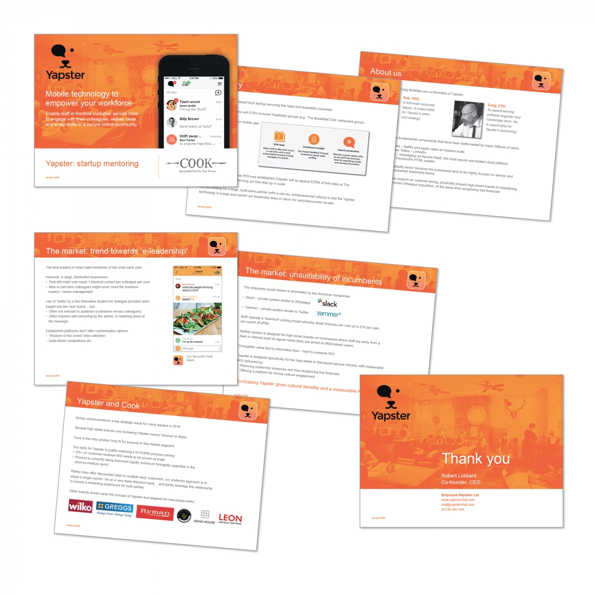 Business proposal PowerPoint document
