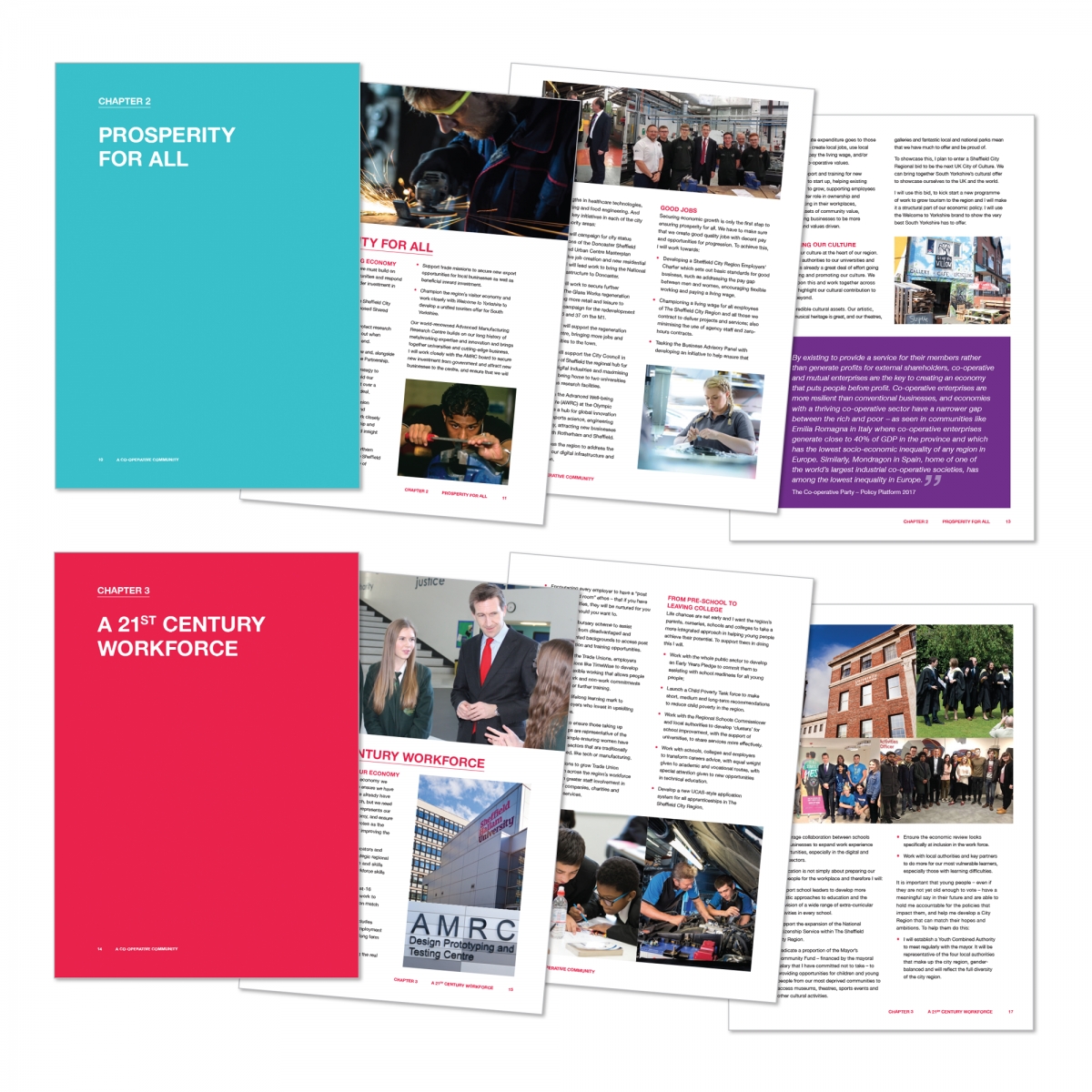 32 page manifesto - litho printed and digital download