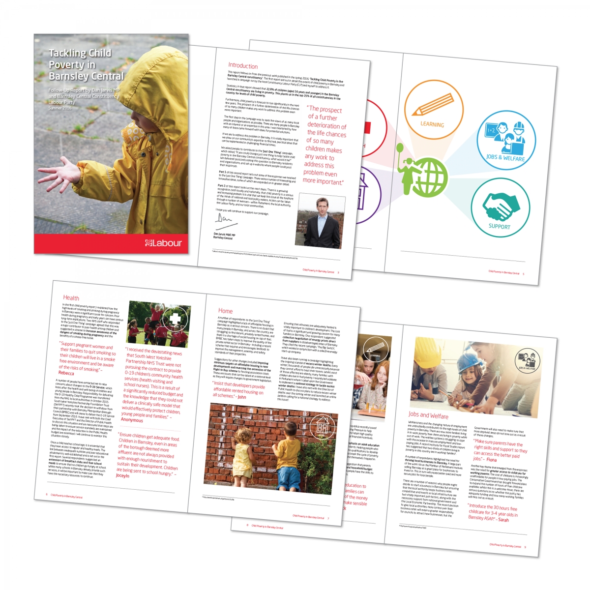 20 page Child Poverty brochure