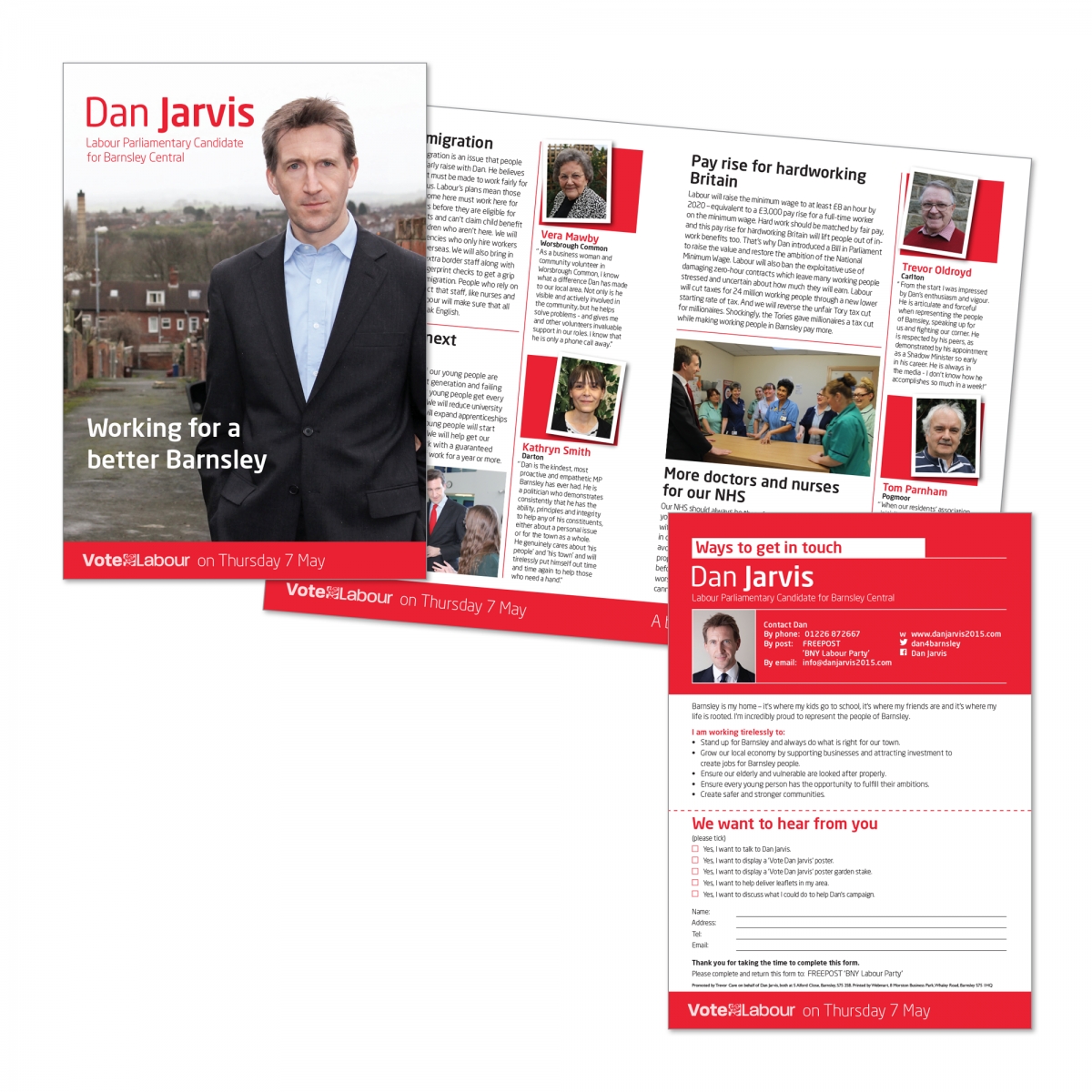 Election 4 page leaflet