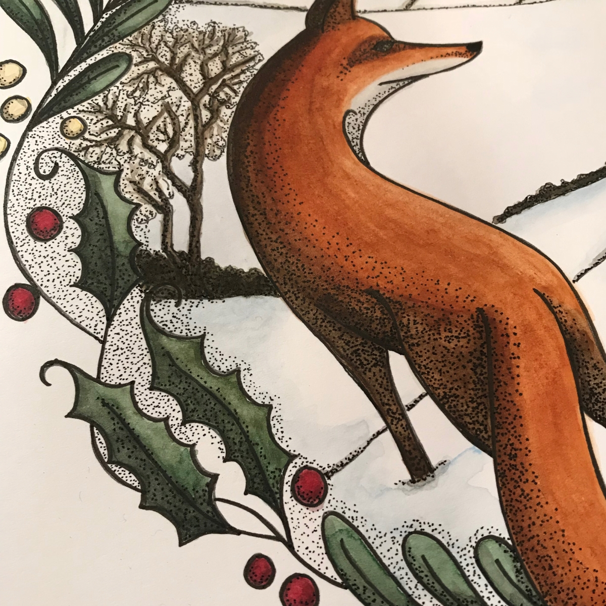 Work in detail