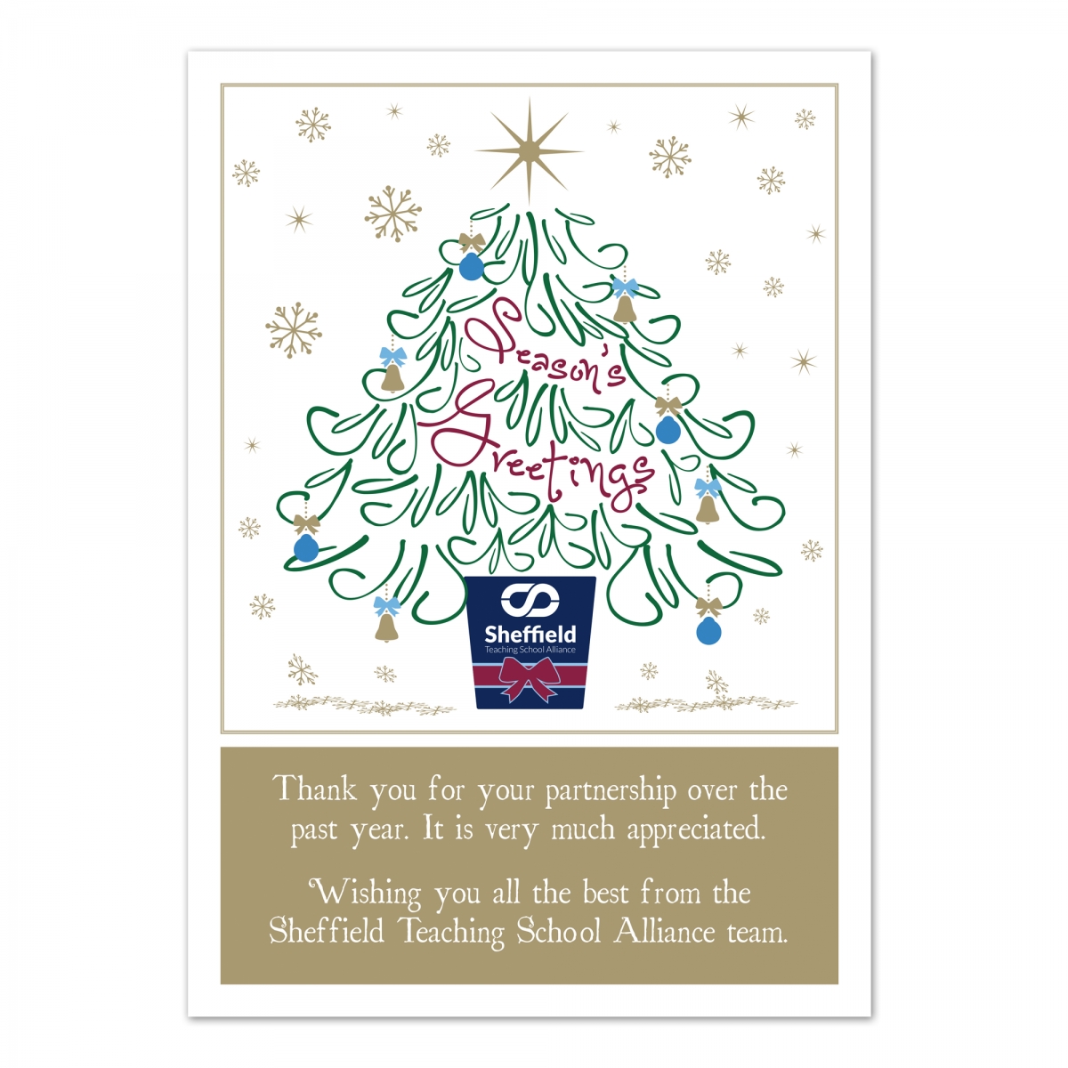STSA Christmas Card - digital upload for email and social media