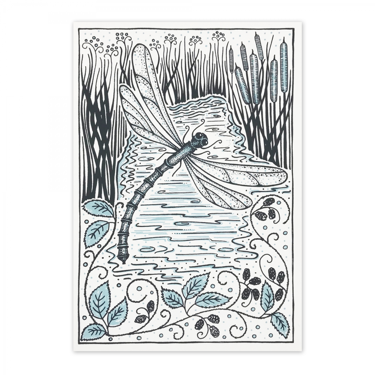 'Beautiful and Free Dragonfly' by Rachel Jarvis