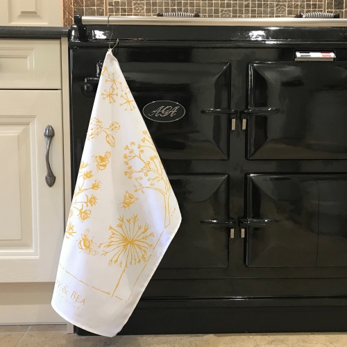 'Bee Wonderful' Tea Towel