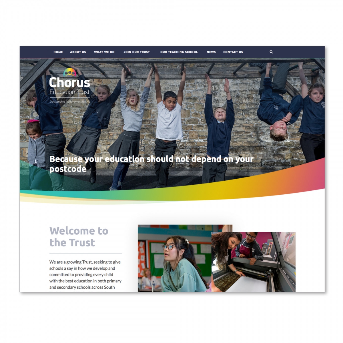 Art direction of photography and brand application to the website
