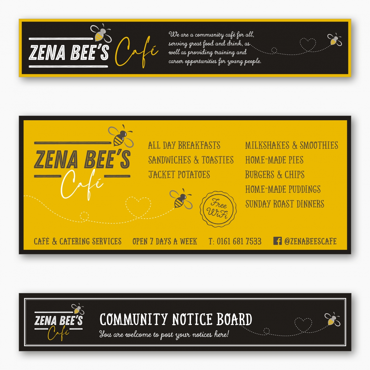 Interior and exterior signage