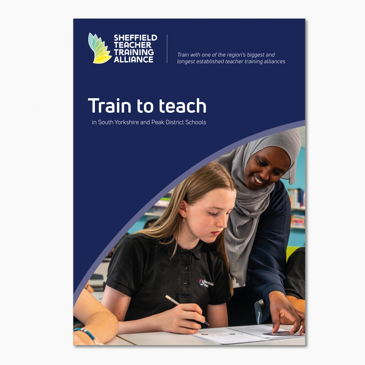 24 page 'Train to teach' brochure - cover