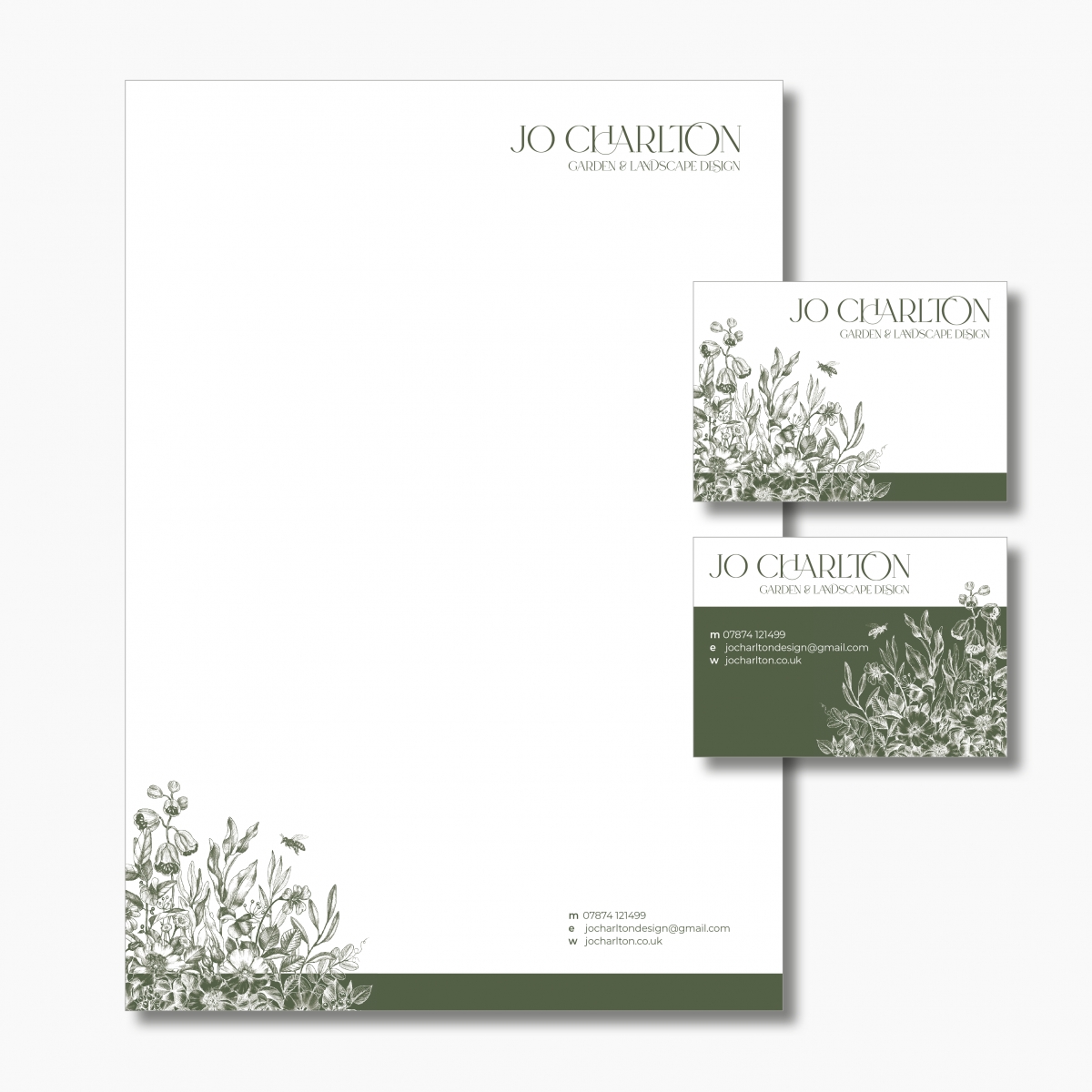 Letterhead and businesscard