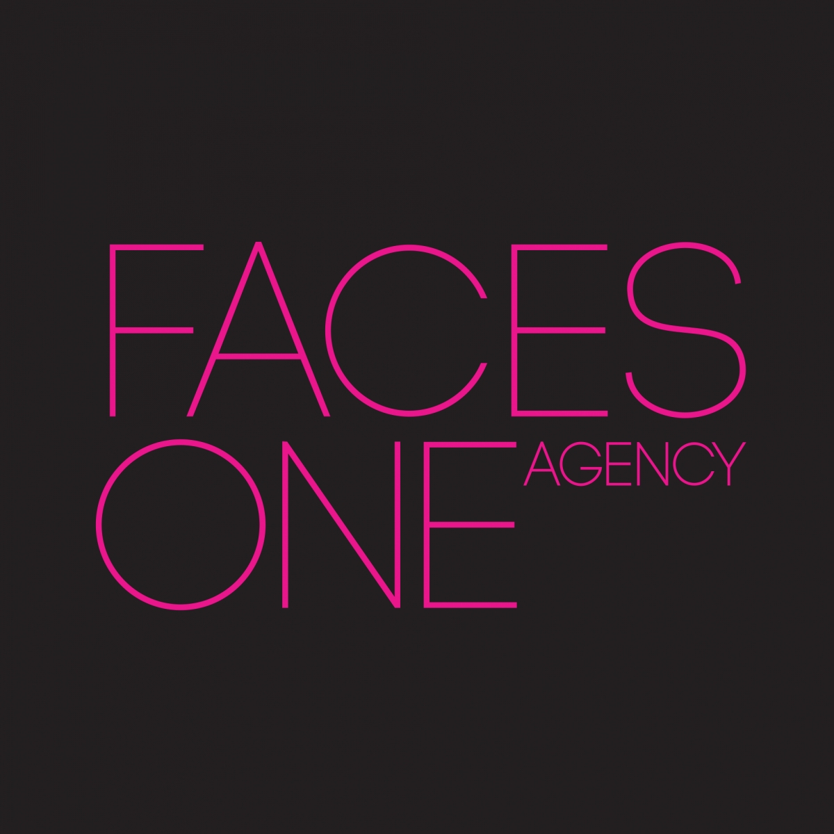 Faces One Agency logo