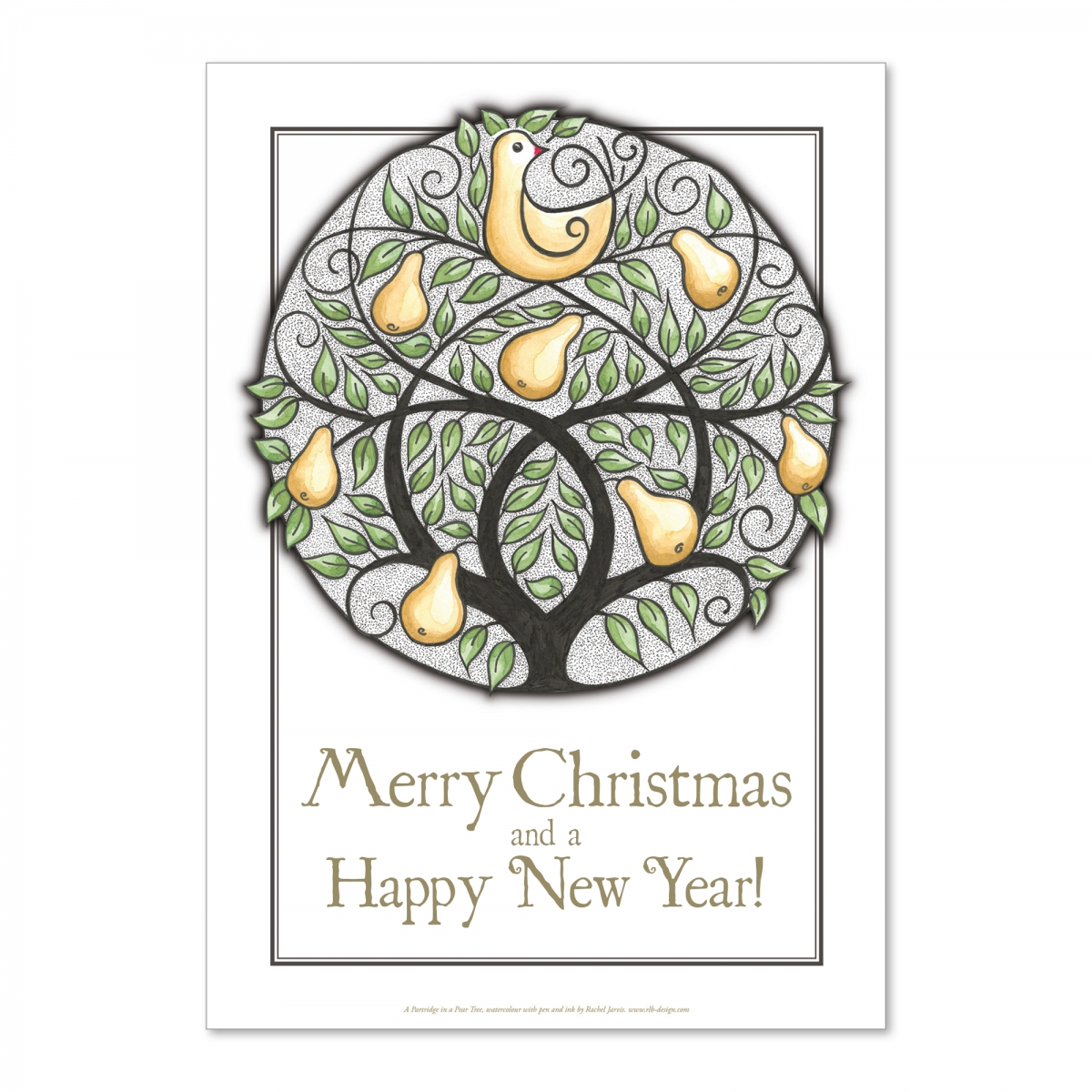 A5 card - litho printed and digital upload
